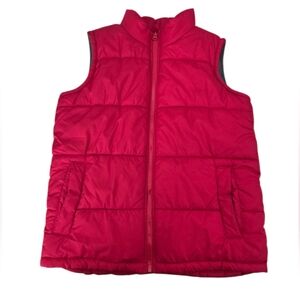 Old Navy Red Puffer Vest